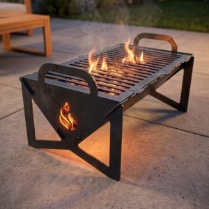 شواية محمولة قابلة للطي